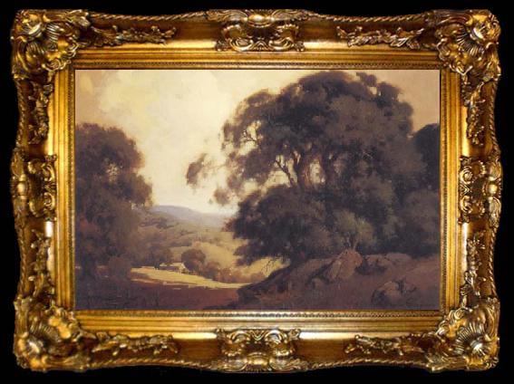 framed  Percy Gray California Landscape, ta009-2